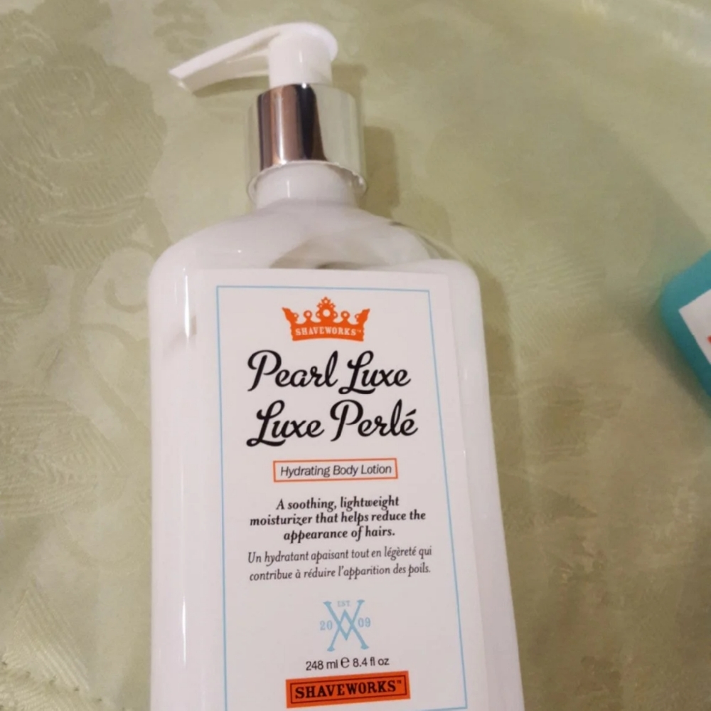 Shaveworks Pearl Luxe lotion nwt